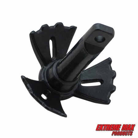 Extreme Max Extreme Max 3006.6557 BoatTector Vinyl-Coated River Anchor - 18 lbs. 3006.6557